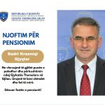 Gjyqtari Sadri Krasniqi, ka arritur moshën e pensionimit